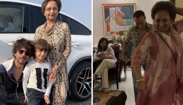 کنگ خان کی ساس کی ڈانس ویڈیووائرل