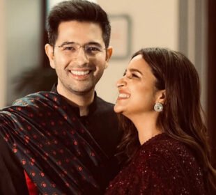 پرینیتی چوپڑا اور رگھو چڈھانےمداحوں کو خوشخبری سنادی