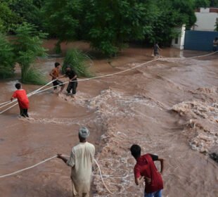 پنجاب میں سیلاب سے تباہی، 7 افراد جاں بحق، کئی علاقے زیرِ آب 8 پنجاب میں سیلاب سے تباہی، 7 افراد جاں بحق، کئی علاقے زیرِ آب