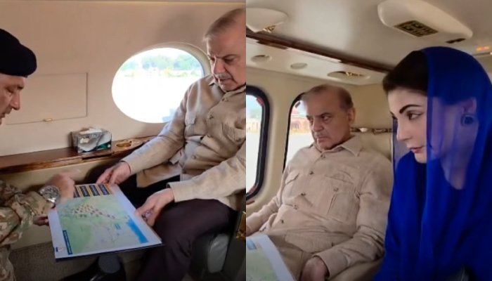 وزیراعظم اور وزیراعلیٰ پنجاب سیلاب متاثرہ علاقوں کے دورے پر