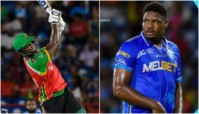 سی پی ایل 2025: ایک گیند پر 22 رنز، روماریو شیفرڈ کا ناقابل یقین کارنامہ