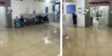 لاہور میں موسلا دھار بارشیں، جناح اسپتال کی چھتیں ٹپکنے لگیں
