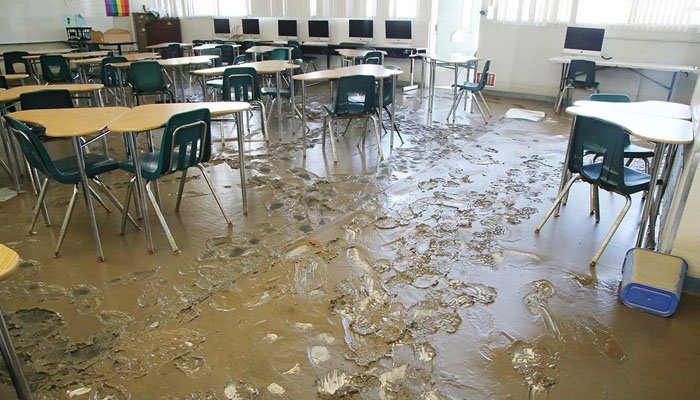 مظفرگڑھ: ممکنہ سیلاب کے پیش نظر 105اسکول عارضی طورپر بند