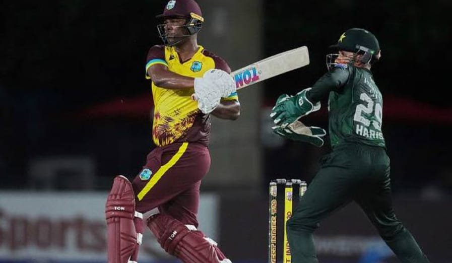 ویسٹ انڈیز نے پاکستان کو دوسرے میچ میں شکست دے دی