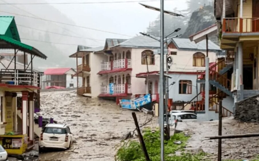 بھارت میں کلاؤڈ برسٹ سے بڑی تباہی