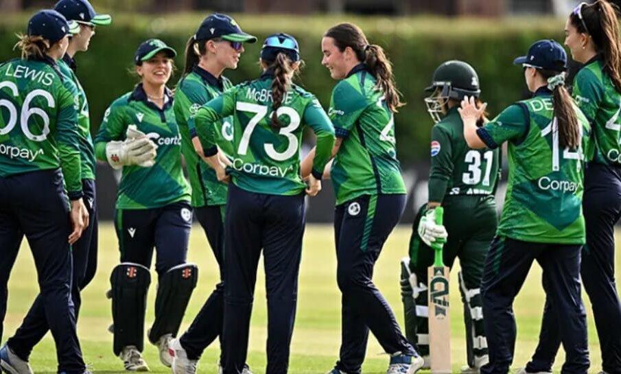 آئرلینڈ نے پاکستانی ویمنز کو شکست دے دی