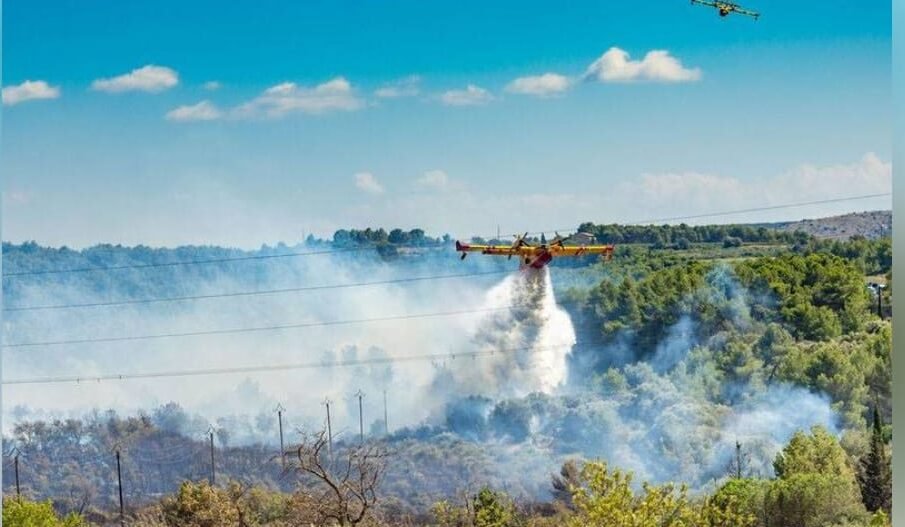 فرانس میں لگنے والی بدترین آگ