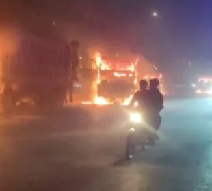 ڈمپر نے موٹر سائیکل سوار بہن بھائی کو موت کے گھاٹ اتار دیا