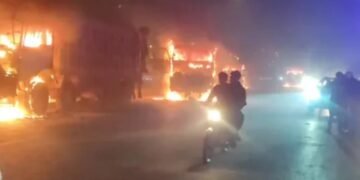 ڈمپر نے موٹر سائیکل سوار بہن بھائی کو موت کے گھاٹ اتار دیا