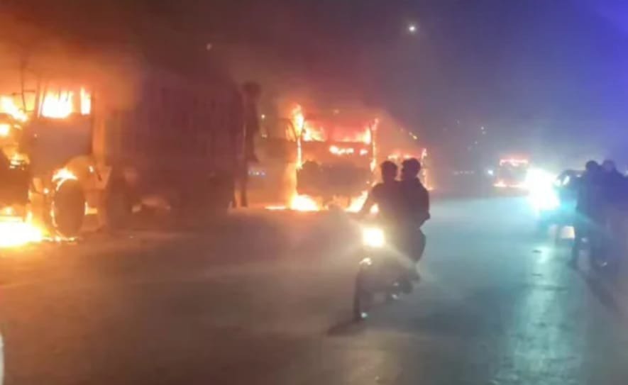 ڈمپر نے موٹر سائیکل سوار بہن بھائی کو موت کے گھاٹ اتار دیا