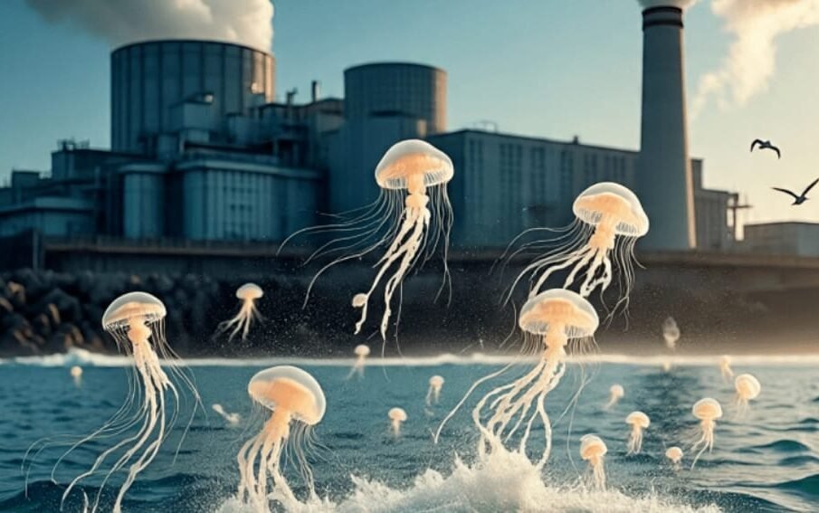 جیلی فش نے نیوکلیئر پاور پلانٹ بند کروا دیا