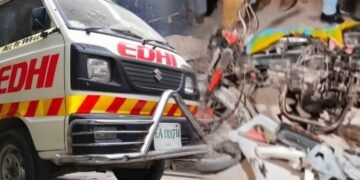 ٹرالر نے موٹر سائیکل سوار کو کچل دیا