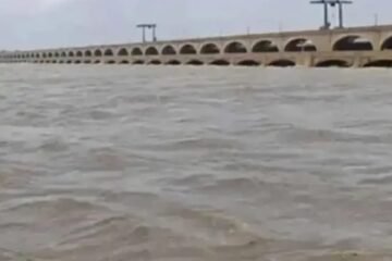 بارشوں سے دریائے سندھ میں طغیانی