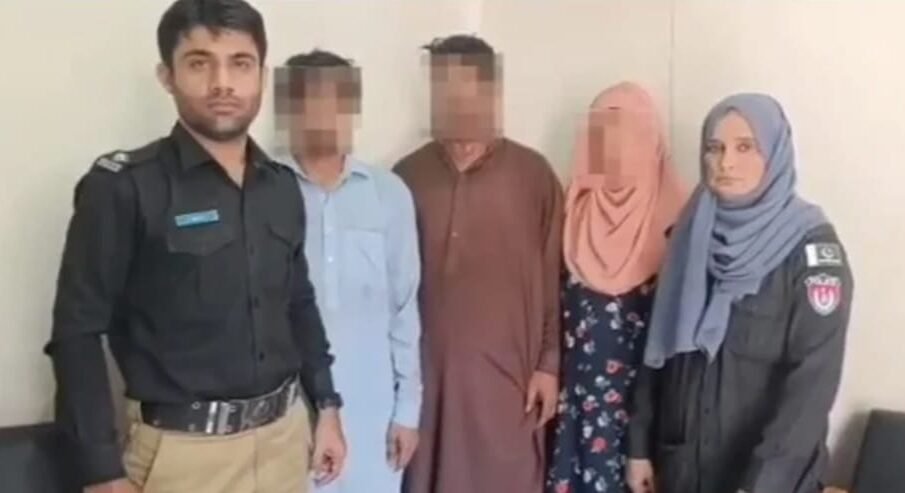 شوہر کے ساتھ چوریاں کرنے والی حسینہ گرفتار