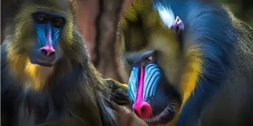 منڈرلز: دنیا کے سب سے رنگین بندر خطرے میں پڑ گئے