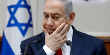 نیتن یاہو کوجوتےپڑگئے، جنوبی کوریا میں اسرائیل مخالف مظاہرہ