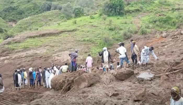 سوڈان: شدید بارشوں کے بعد لینڈ سلائیڈنگ، درجنوں ہلاکتوں کا خدشہ