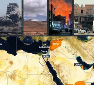 اسرائیل کا خطے میں جارحانہ رویہ برقرار، 3 دنوں میں 6 ممالک پر فضائی حملے 8 اسرائیل کا خطے میں جارحانہ رویہ برقرار، 3 دنوں میں 6 ممالک پر فضائی حملے