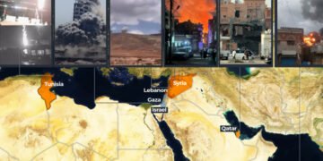 اسرائیل کا خطے میں جارحانہ رویہ برقرار، 3 دنوں میں 6 ممالک پر فضائی حملے