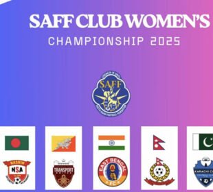 پاکستان ویمن فٹبال کلب کی بین الاقوامی میدان میں پہلی انٹری