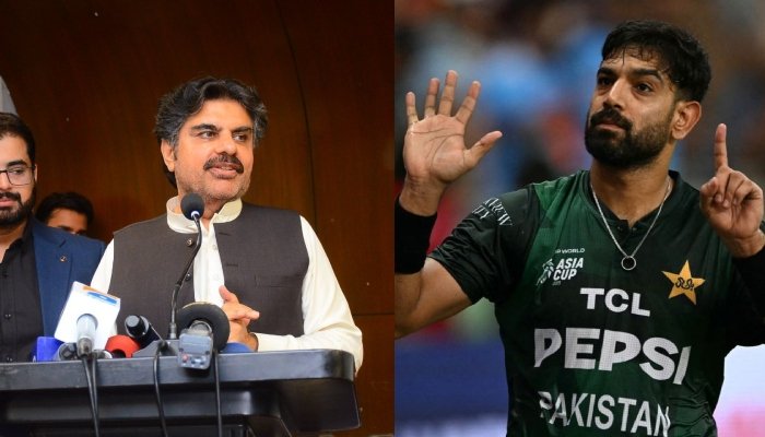 ناصر حسین شاہ کا حارث رؤف پر عائد جرمانہ ادا کرنے کا اعلان 1 ناصر حسین شاہ کا حارث رؤف پر عائد جرمانہ ادا کرنے کا اعلان