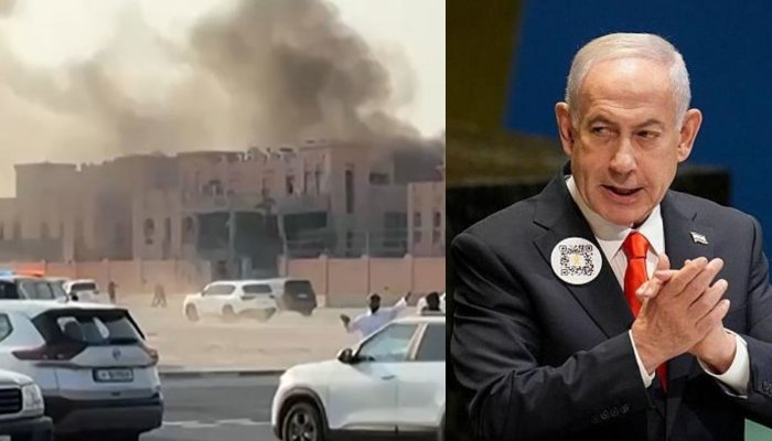 اسرائیلی فضائی حملہ: نیتن یاہو نےقطری وزیر اعظم سےمعافی مانگ لی 1 اسرائیلی فضائی حملہ: نیتن یاہو نےقطری وزیر اعظم سےمعافی مانگ لی