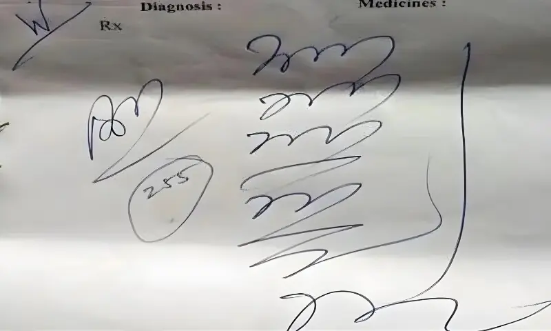 ڈاکٹروں کی غیر واضح لکھائی: مریضوں کی جان کو لاحق سنگین خطرہ