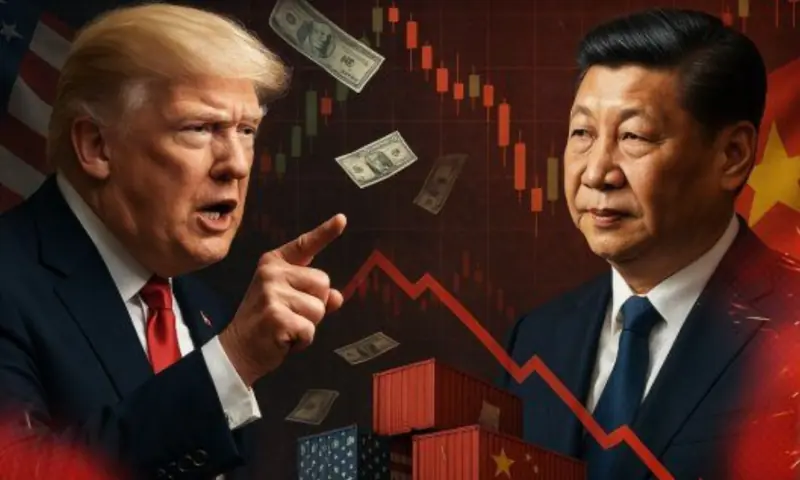 امریکہ کی چین پر 100 فیصد ٹیرف کی تیاری، عالمی تجارتی کشیدگی میں اضافہ