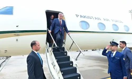 وزیراعظم شہباز شریف غزہ امن اجلاس میں شرکت کے لیے مصر روانہ