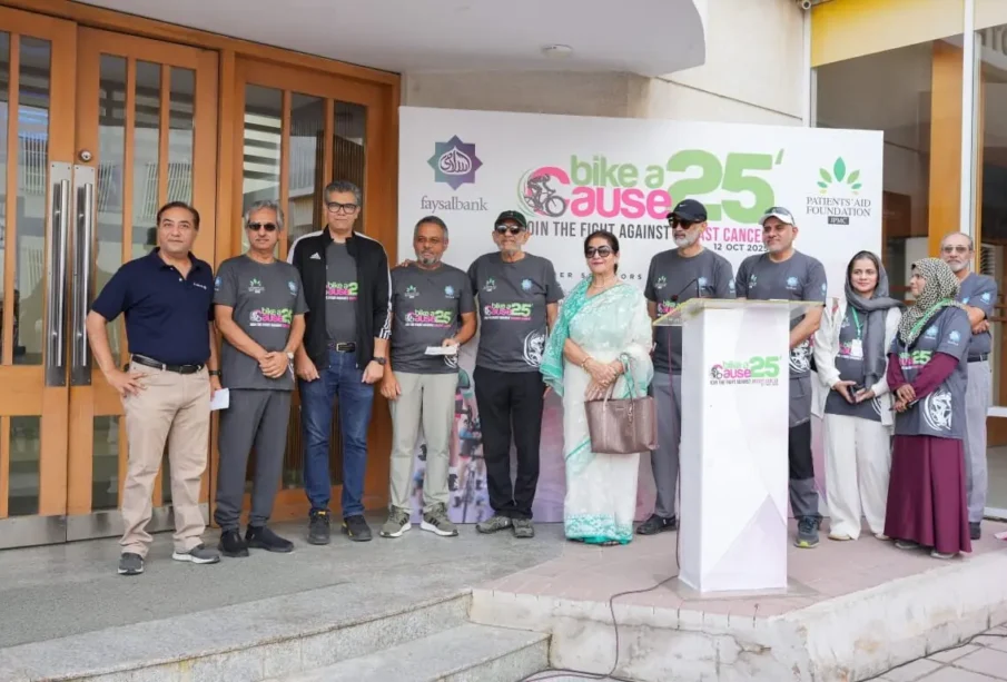 بریسٹ کینسر سے آگاہی کے لیے ”بائیک اے کاز 2025“ سائیکلنگ ریس کا انعقاد 1 بریسٹ کینسر سے آگاہی کے لیے ”بائیک اے کاز 2025“ سائیکلنگ ریس کا انعقاد