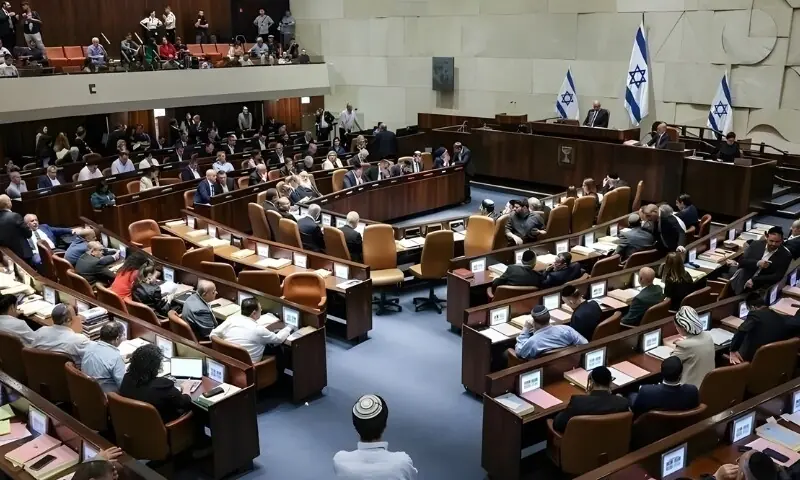 امریکی نائب صدر جے ڈی وینس کے اسرائیل دورے کے دوران مغربی کنارے پر بل کی منظوری