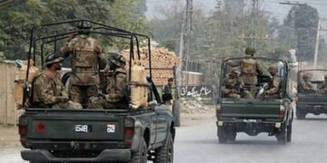 خضدار میں سکیورٹی فورسز کا آپریشن، 7 مشتبہ شدت پسند ہلاک