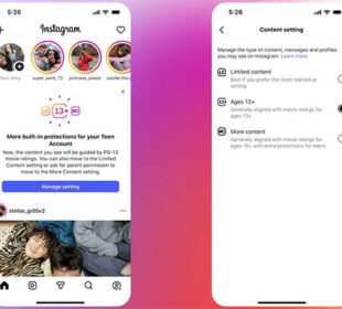 انسٹاگرام پر کم عمر صارفین کے لیے حفاظتی اقدامات مزید سخت 2 انسٹاگرام پر کم عمر صارفین کے لیے حفاظتی اقدامات مزید سخت