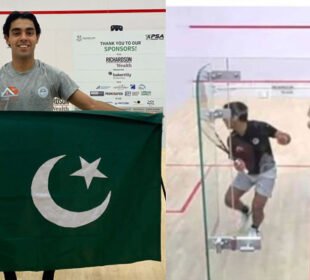 اشعب عرفان نے پہلا پی ایس اے ورلڈ ٹور ٹائٹل اپنے نام کر لیا