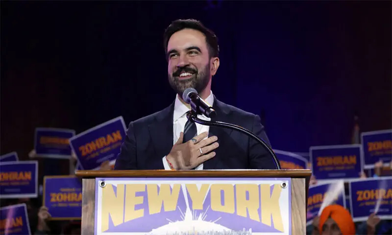 نیویارک میں تاریخ رقم: ظہران ممدانی پہلے مسلمان میئر منتخب