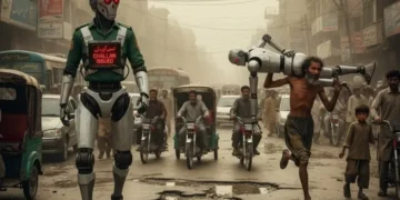 "کراچی کی گلیوں میں چھپے روبوٹ، آپ کی ہر حرکت دیکھیں گے"