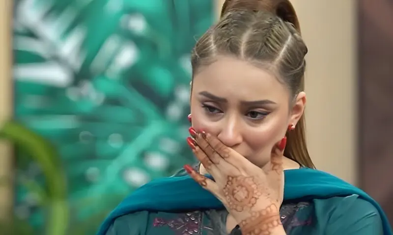 شادی کے بعد تنقید کا سامنا، نبیہہ علی خان کی آنکھوں میں آنسو