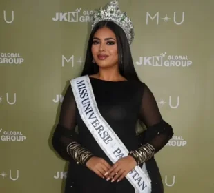 مس یونیورس پاکستان 2025 کی نمائندہ روما ریاض کا ناقدین کو واضح پیغام