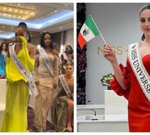 مس یونیورس تقریب میں مس میکسیکو سے نامناسب رویہ، کئی حسیناؤں کا واک آؤٹ