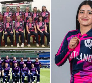 پاکستانی نژاد اسکاٹش کرکٹر نیما شیخ کا شاندار اعزاز