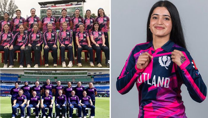 پاکستانی نژاد اسکاٹش کرکٹر نیما شیخ کا شاندار اعزاز