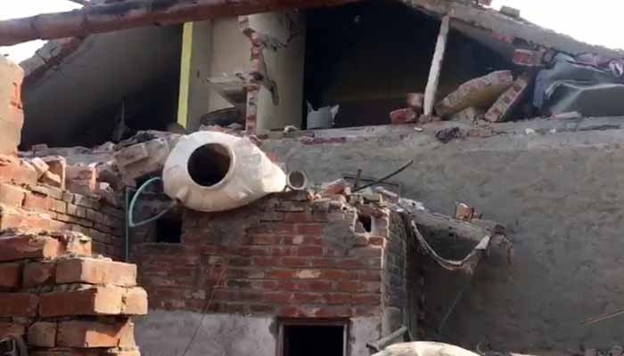 لاہور میں گیس سلینڈر دھماکا، تین افراد جان سے گئے