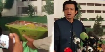 فیصل واوڈا نے 27 ویں ترمیم کی ممکنہ منظوری پر مٹھائی بانٹی، 28 ویں ترمیم کی تیاری کی نشاندہی 6 فیصل واوڈا نے 27 ویں ترمیم کی ممکنہ منظوری پر مٹھائی بانٹی، 28 ویں ترمیم کی تیاری کی نشاندہی