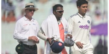 ایڈن گارڈنز ٹیسٹ میں بڑا دھچکا: شبمن گل میدان سے اسپتال پہنچ گئے 13 ایڈن گارڈنز ٹیسٹ میں بڑا دھچکا: شبمن گل میدان سے اسپتال پہنچ گئے