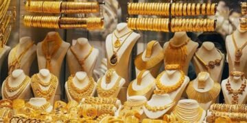 سونا 7 ہزار روپے سستا، فی تولہ قیمت میں بڑی کمی 38 سونا 7 ہزار روپے سستا، فی تولہ قیمت میں بڑی کمی