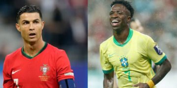 برازیلین فٹبالر ونیشیس جونیئر آن لائن مقبولیت میں رونالڈو سے آگے 26 برازیلین فٹبالر ونیشیس جونیئر آن لائن مقبولیت میں رونالڈو سے آگے