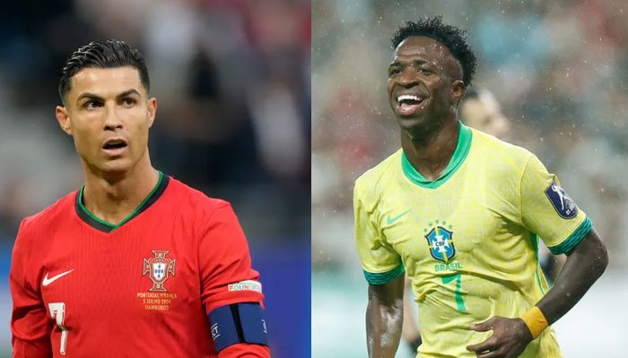 برازیلین فٹبالر ونیشیس جونیئر آن لائن مقبولیت میں رونالڈو سے آگے