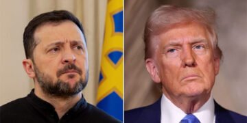 ٹرمپ نے یوکرین کے لیے امن معاہدے کی ڈیڈ لائن مقرر کر دی 7 ٹرمپ نے یوکرین کے لیے امن معاہدے کی ڈیڈ لائن مقرر کر دی