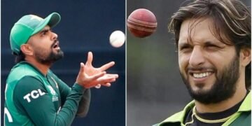 شاہد آفریدی پیچھے، بابر اعظم آگے! انٹرنیشنل کیچز میں بڑی سبقت 13 شاہد آفریدی پیچھے، بابر اعظم آگے! انٹرنیشنل کیچز میں بڑی سبقت