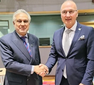 نائب وزیر اعظم و وزیر خارجہ اسحاق ڈار کی یورپی یونین انڈو پیسفک فورم میں اہم ملاقاتیں